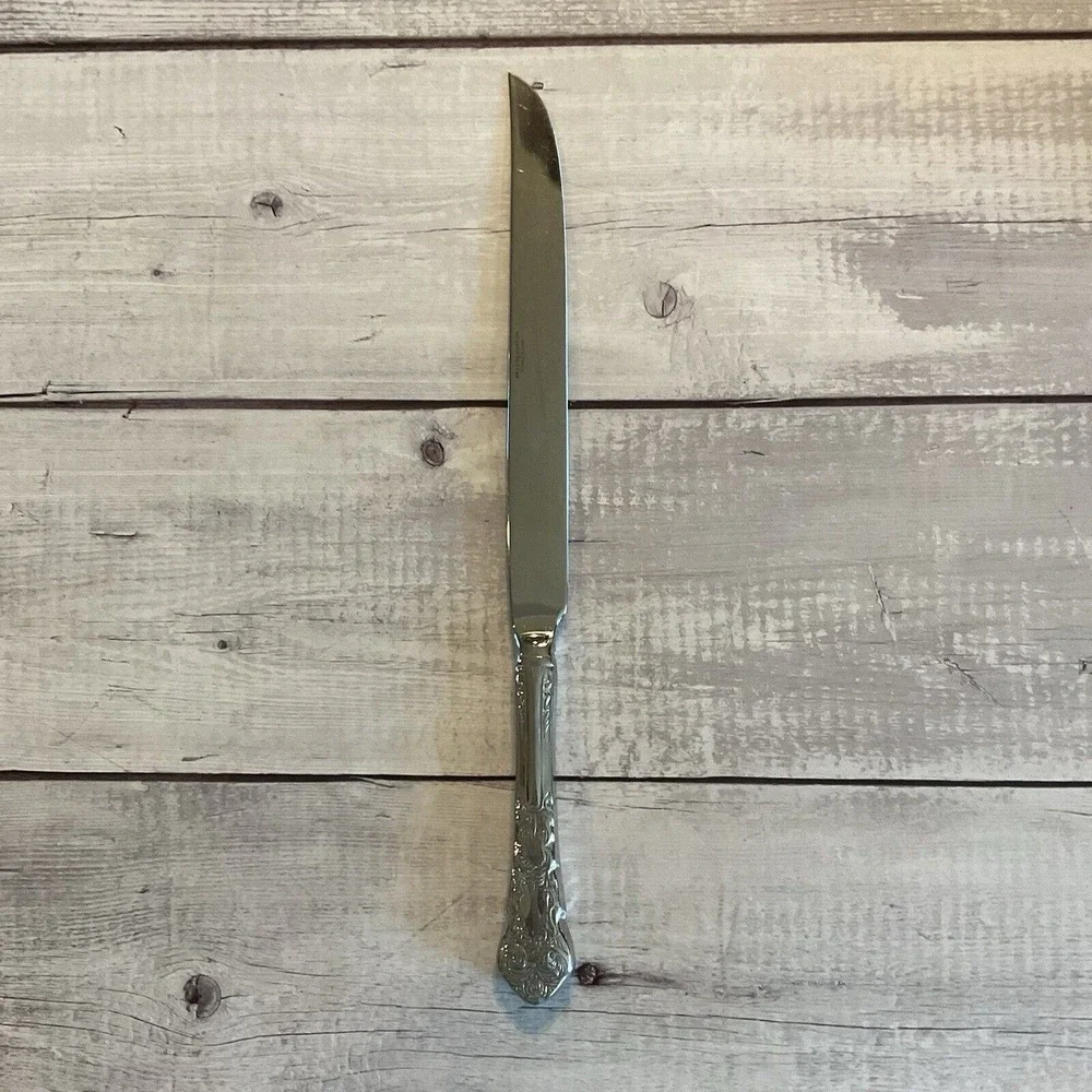 Reed & Barton Stainless Flatware Renaissance Carving Knife